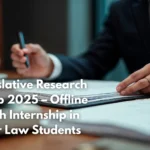PRS Legislative Research building New Delhi internship opportunity 2025