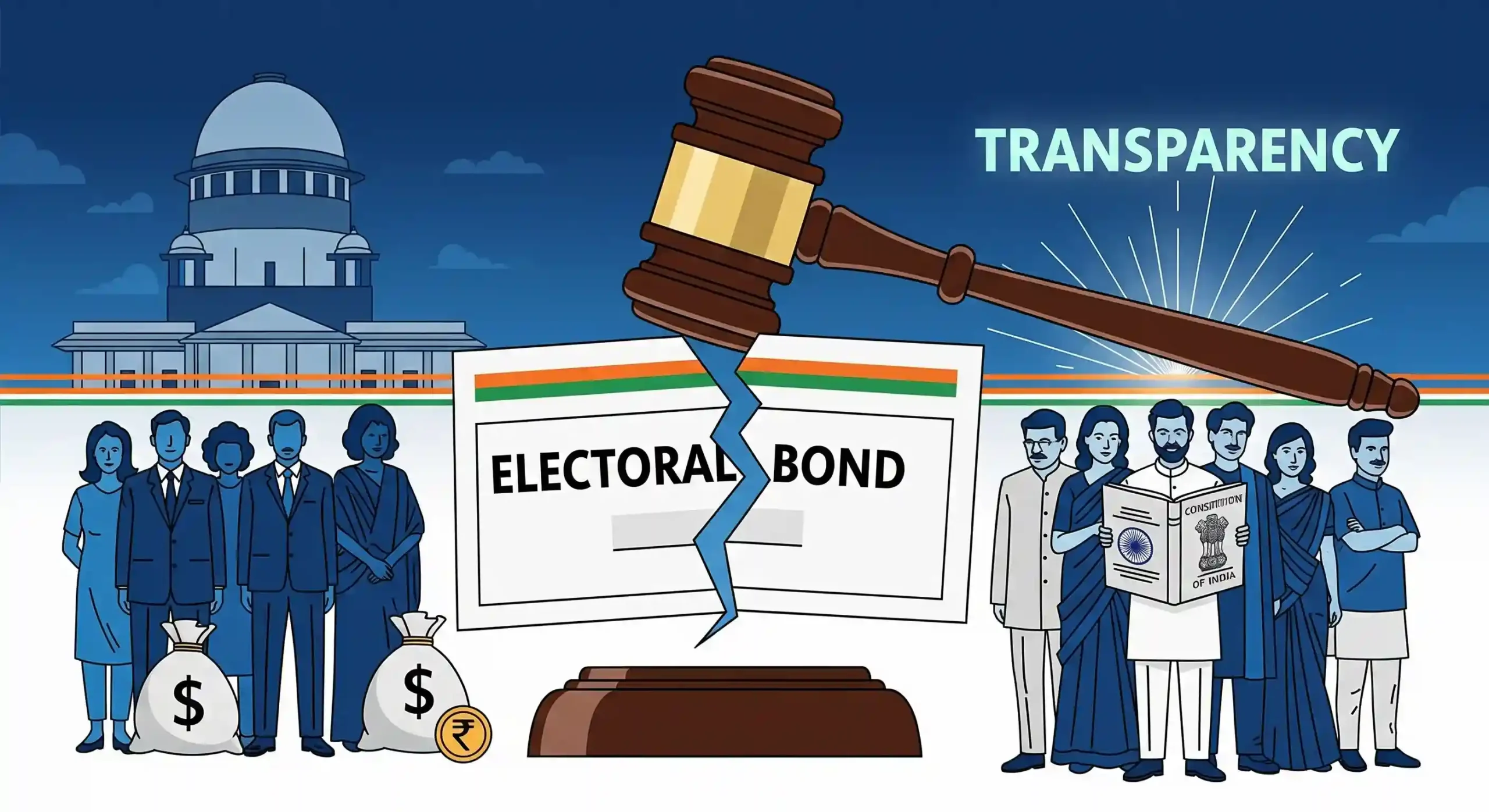 Supreme Court of India striking down Electoral Bonds Scheme 2024 – ADR v Union of India judgment