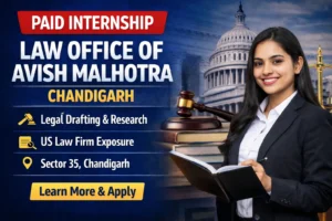 Paid internship opportunity at Avish Malhotra
