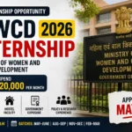 MWCD Internship 2026: ₹20K Paid Internship in Delhi
