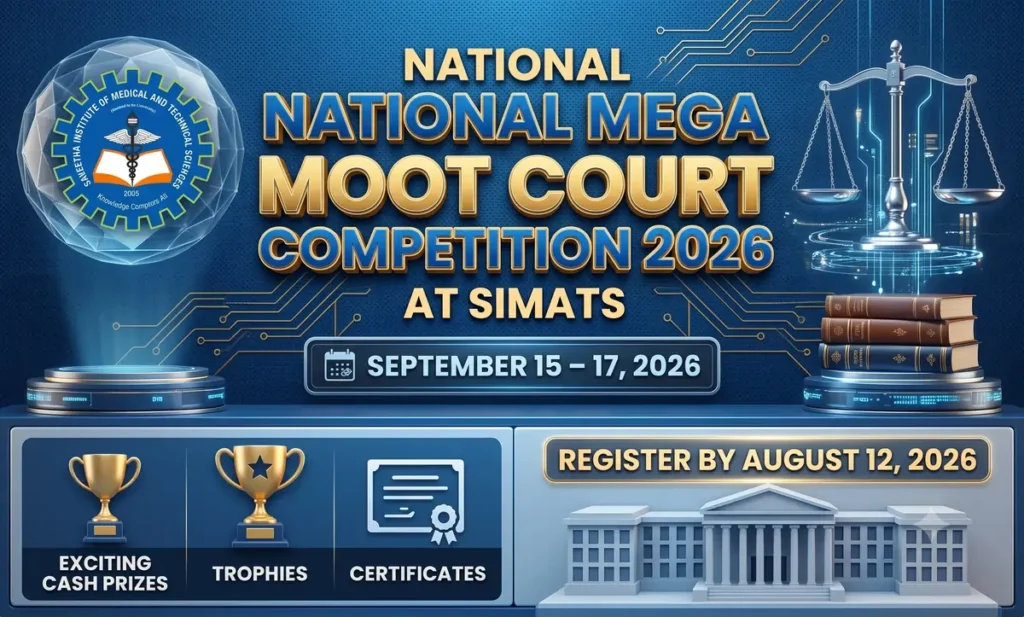 national mega moot court competition 2026 saveetha school of law